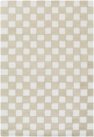Livabliss Klopp Hand Tufted Wool Area Rug Minimalist Style for Entryway Bedroom or Bath Beige, Ivory' 8' x 10' KPP2302-810