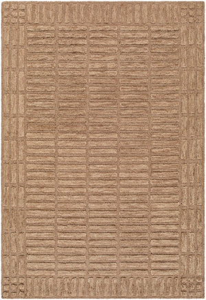 Livabliss Klopp Hand Tufted Wool Area Rug Minimalist Modern Accent for Entryway or Bedroom Beige, Sandston 2' x 3' KPP2303-23