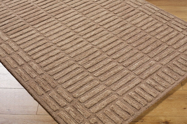 Livabliss Klopp Hand Tufted Wool Area Rug Minimalist Modern Accent for Entryway or Bedroom Beige, Sandston 2' x 3' KPP2303-23