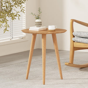 Christopher Knight Home® - Noble House - Evie Natural Oak Finished Wood End Table With Faux Wood Overlay