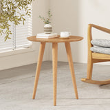 Christopher Knight Home® - Noble House - Evie Natural Oak Finished Wood End Table With Faux Wood Overlay