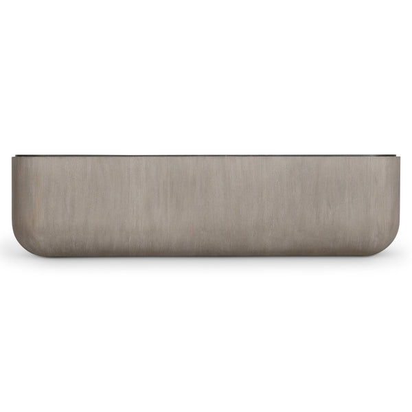 Bernhardt Bernhardt Mahogany Croft Cocktail Table With Semi-Polished Bluestone Top, 1970S Rustic Modern Design 338018