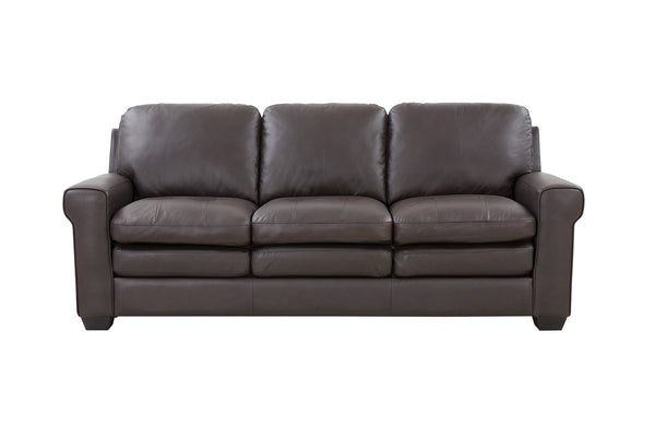 Porter Designs Porter Parma Top Grain Leather Sofa - Elegant Brown Design With High Density Foam Comfort & Style Brown Leather 02-189-01-4628