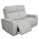 Parker House Parker Living Orpheus - Bisque Power Reclining Loveseat Bisque 100% Polyester (W) MORP#822PH-BIS