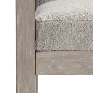 Bernhardt Bernhardt Prado Upholstered Arm Chair In Tawny Finish — Plush Panels, Exposed Wood Frame, Rustic Modern Appeal 324542A