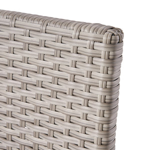 English Elm Christopher Knight Home® - Glasgow Stylish Grey Rattan Dining Chair - Weather-Resistant, Modern Comfort For Outdoor Spaces 62759.00PEGMGRY