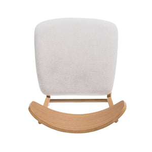 English Elm Christopher Knight Home® - Dining Chair - Mid-Century Modern Light Beige Upholstered Seat With Stylish Splayed Wood Legs 58915.00LBE