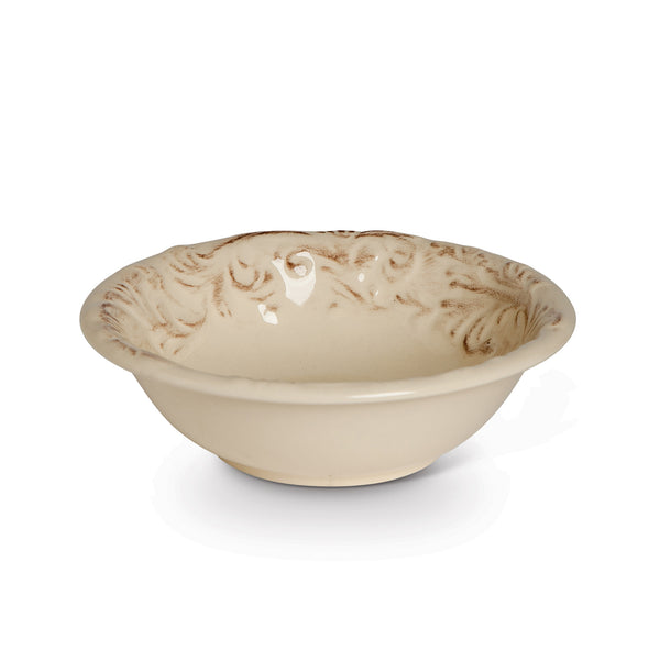 Acanthus Stoneware Salad Bowls, Set of 4 EAW31778 Park Hill