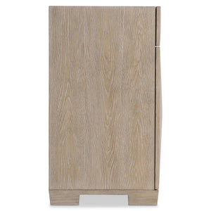 Bernhardt Bernhardt Aventura Marcona 3-Door Buffet With Pyramid Fronts, Soft-Close Drawers & Adjustable Shelves 318132