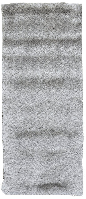 Feizy Rugs Indochine Plush Hand-tufted Polyester Shag Rug - Luxurious High Pile For Contemporary Spaces Gray,Silver Polyester 4944550fpla000i26