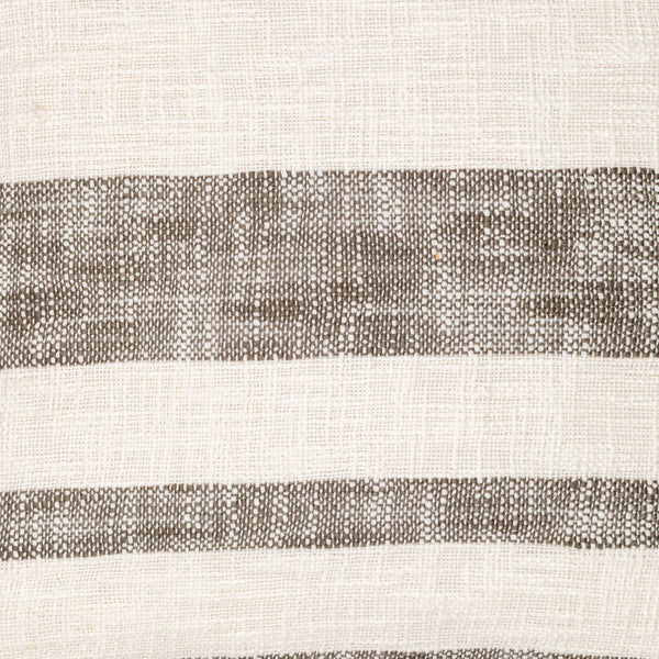 Surya Kieran 18"X18" Rustic Country Cottage Accent Pillow - Luxurious Cotton, Elegant Detailing & Easy Care Sage Cotton,Cotton Kra001-2020d