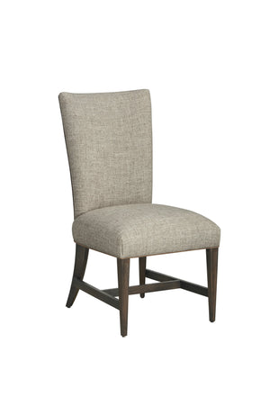 A.R.T. Furniture Set Of 2 - Woodwright Racine Transitional Upholstered Accent Chair In Lloyd Brown With Quilted Leather Detail - Set Of 2 Brown, Gray Parawood Solids,Quarter Sawn White Oak Veneer,Quilted Top,Grain Leather,And Upholstery 253206-2315