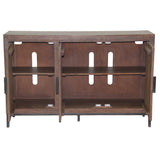 Parker House Crossings Morocco 57 In. TV Console Bark Solid Mango MOR#57