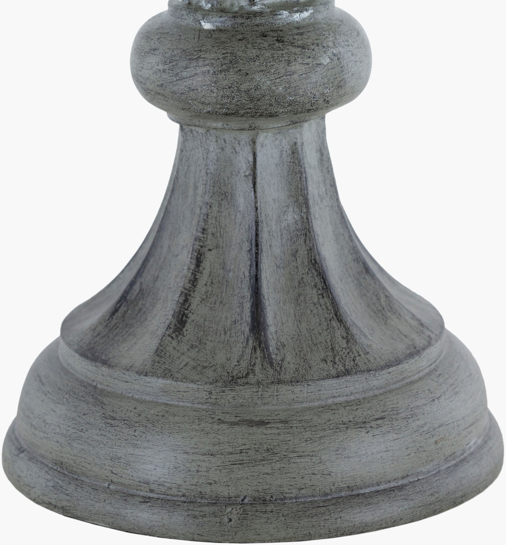 Surya Karli 28" Accent Table Lamp - Elegant Resin & Linen Design, Perfect Home Decor For Any Room! Body, Black,Finial, Black,Harp, Metallic ,Brass,Cord, Translucent Resin,Linen,Polyester,Resin Krl-001