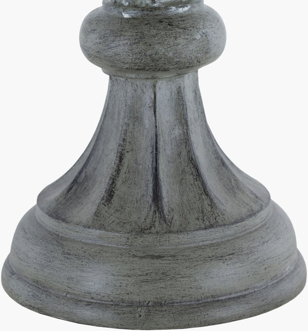 Surya Karli 28" Accent Table Lamp - Elegant Resin & Linen Design, Perfect Home Decor For Any Room! Body, Black,Finial, Black,Harp, Metallic ,Brass,Cord, Translucent Resin,Linen,Polyester,Resin Krl-001