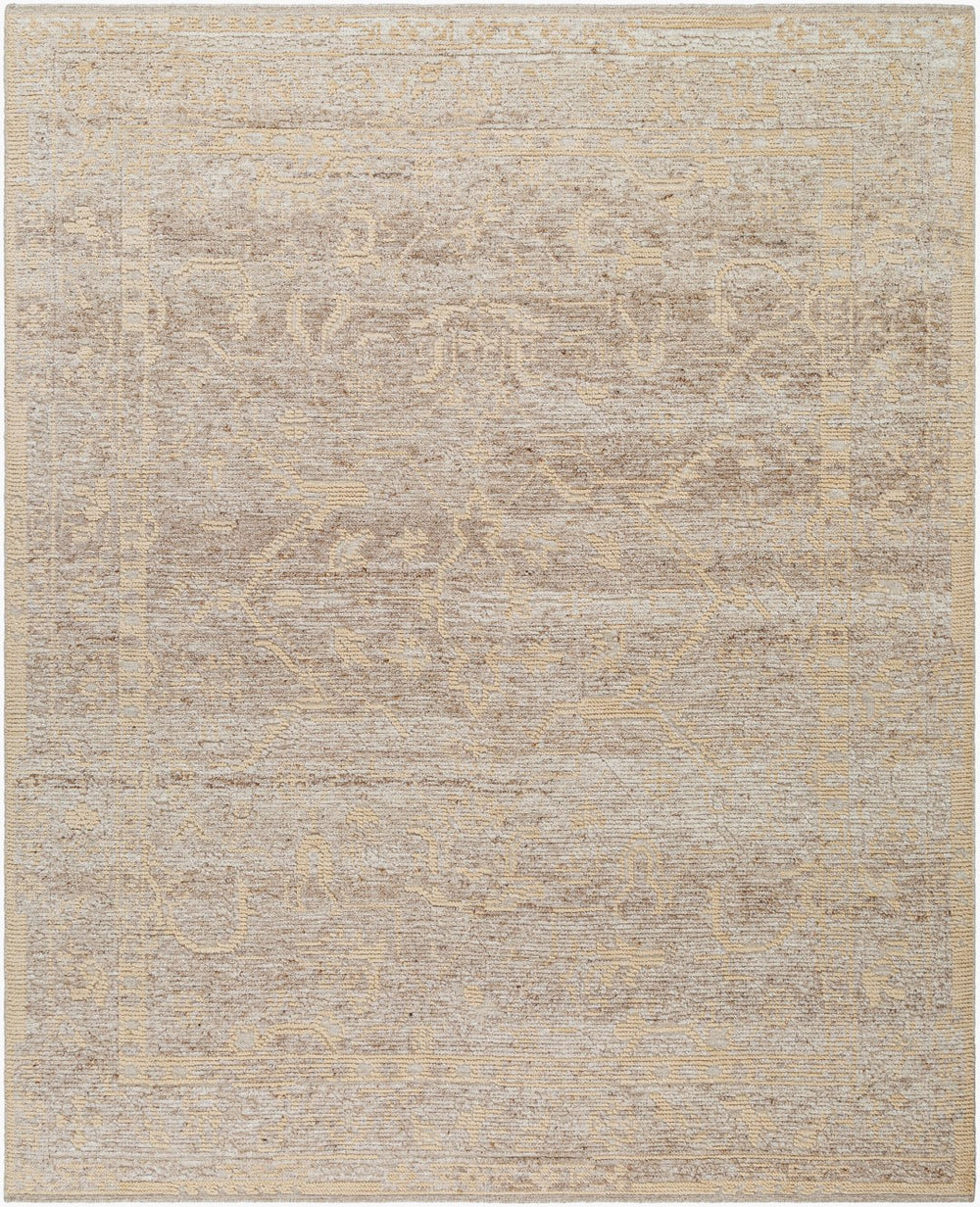 Surya Kimberly 2' X 3' Handmade Wool Rug - Elegant Hand-knotted Design For Timeless Comfort & Style Beige Wool Kry2300-23