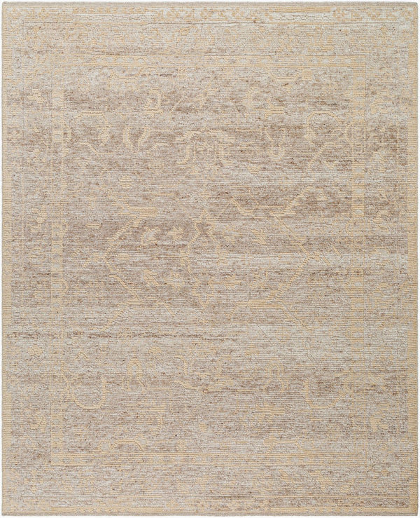 Surya Kimberly 2' X 3' Handmade Wool Rug - Elegant Hand-knotted Design For Timeless Comfort & Style Beige Wool Kry2300-23