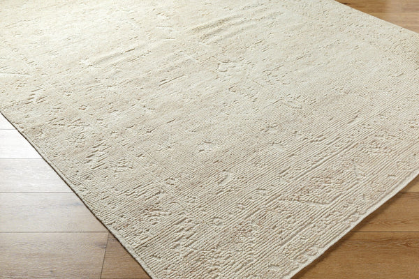 Surya Kimberly 2' X 3' Handmade Wool Rug - Elegant Hand-knotted Design For Timeless Comfort & Style Ivory Wool Kry2301-23