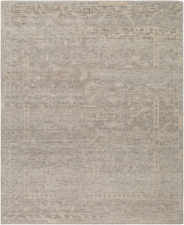 Kimberly KRY-2302 9' x 12' Handmade Rug KRY2302-912  Warm Grey, Metallic - Silver, Sage Surya