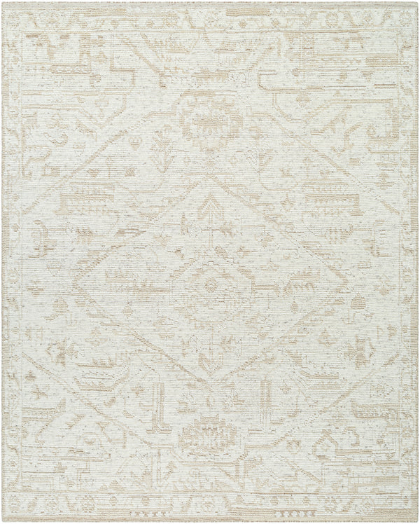 Kimberly KRY-2303 9' x 12' Handmade Rug KRY2303-912  Light Silver, Ash Surya