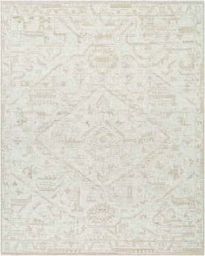 Surya Kimberly 2' X 3' Handmade Wool Rug - Elegant Hand-knotted Design For Timeless Comfort & Style Ivory Wool Kry2303-23