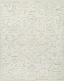 Kimberly KRY-2303 9' x 12' Handmade Rug KRY2303-912  Light Silver, Ash Surya