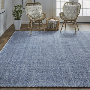Feizy Rugs Naples Hand Woven Polyester Flatweave Rug - Soft, Durable, And Fade Resistant For Effortless Style Blue Polyester Nap0751fnvy000f00