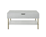 Steve Silver Whitman Lift-Top Coffee Table - White, Stylish Storage, Easy Assembly