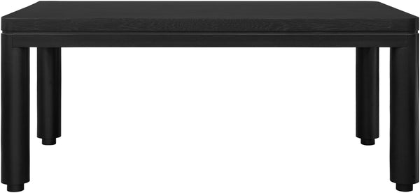 Kisco KSK-001 30"H x 72"W x 42"D Dining Table KSK001-307242  Top: Black; Base: Black Surya