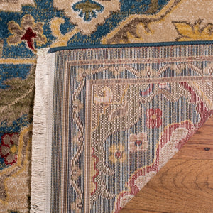 Safavieh Kashan 304 Power Loomed  Rug Blue / Beige KSN304B-6