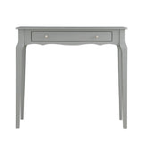 Homelegance By Top-Line Cayenne 1-Drawer Wood Accent Console Sofa Table Grey Rubberwood