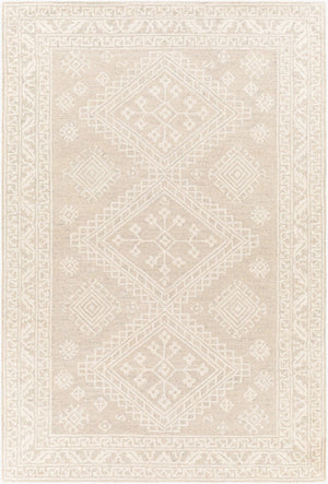 Livabliss Kayseri Hand Tufted Wool Area Rug Geometric Traditional Pattern for Entryway Bedside Medium Gray, Li 8'10" x 12' KSR2305-81012