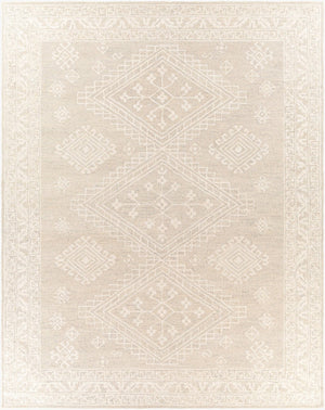 Livabliss Kayseri Hand Tufted Wool Area Rug Geometric Traditional Pattern for Entryway Bedside Medium Gray, Li 8' x 10' KSR2305-810
