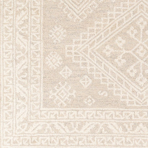 Livabliss Kayseri Hand Tufted Wool Area Rug Geometric Traditional Pattern for Entryway Bedside Medium Gray, Li 8'10" x 12' KSR2305-81012
