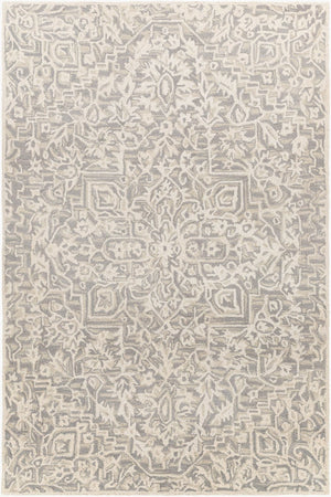 Livabliss Kayseri Hand Tufted Wool Area Rug Traditional Pattern for Entryway or Bedroom Accent KSR2310-23