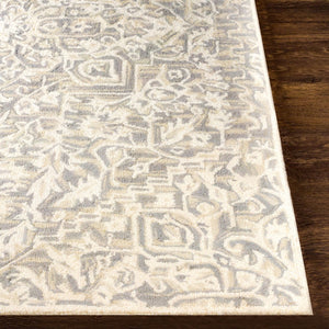 Livabliss Kayseri Hand Tufted Wool Area Rug Traditional Pattern for Entryway or Bedroom Accent KSR2310-23