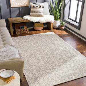 Livabliss Kayseri Hand Tufted Wool Area Rug Traditional Pattern for Entryway or Bedroom Accent KSR2310-23