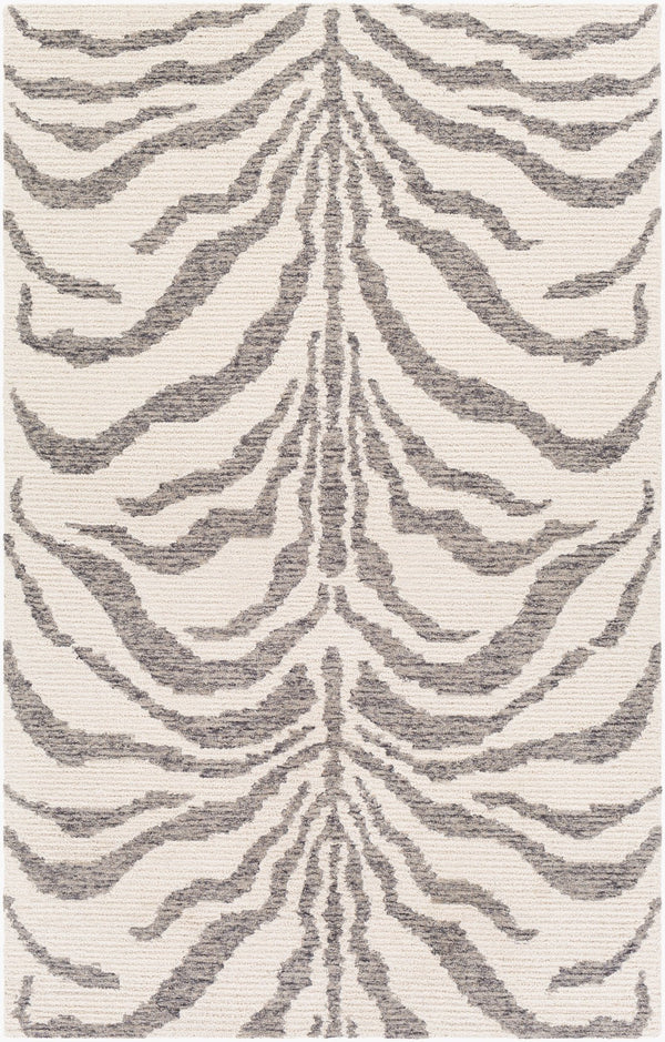 Surya Kayseri 2' X 3' Handmade Wool Rug - Elegant, Timeless Design With Medium Pile & One-year Warranty Taupe Wool Ksr2315-23