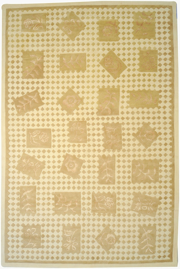 Surya Kashi 9' X 13' Hand-tufted Wool Rug From The Modern Kashi Collection - Elegant & Affordable Decor  Wool Kst2649-913