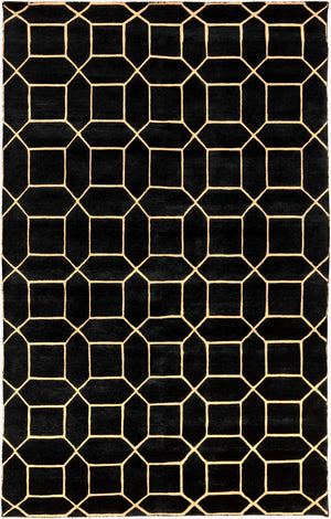 Surya Keystone 4' X 6' Handcrafted Wool Rug - Unique Design For Elegance, Warmth, And Timeless Style Gray Wool Ksy9016-810