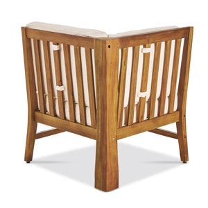 English Elm Perla Armless Accent Chair Tailored Low Profile Upholstered Seat for Living Room 58941.00CONCRM