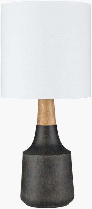 Livabliss Kent Linen Shade Accent Lamp Warm Diffused Glow for Modern Living Spaces KTLP-010