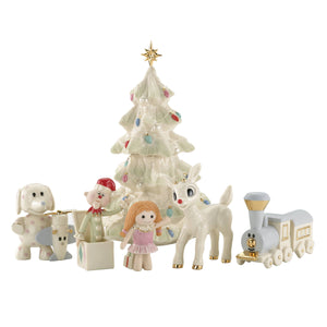 Lenox Rudolph The Red-Nosed Reindeer & The Misfit Toys 6-Piece Figurine Set Multi, IVORY PORCELAIN 804662