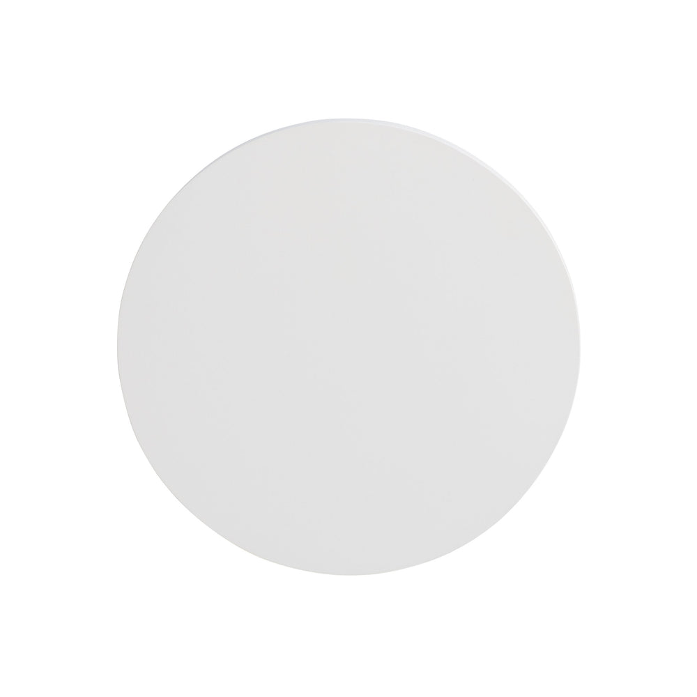 Bernhardt Bernhardt Cyprus Outdoor Side Table With Bone Grc Top & Faux‑Bois Shiny Nickel Base, Weather‑Resistant X05125