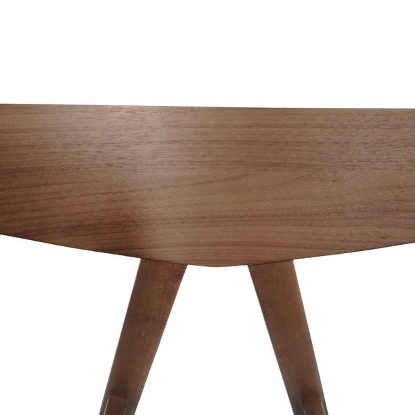 English Elm Christopher Knight Home® - VIDA Mid-Century Dining Chair with Upholstered Seat and Rubberwood Splayed Legs for Stylish Homes Light beige 71184.00LBGE