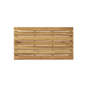 English Elm Christopher Knight Home® - BRYAN Teak Acacia Coffee Table - Rustic Outdoor Wood Accent 36.25" W Durable Weather-Resistant Design 72215.00