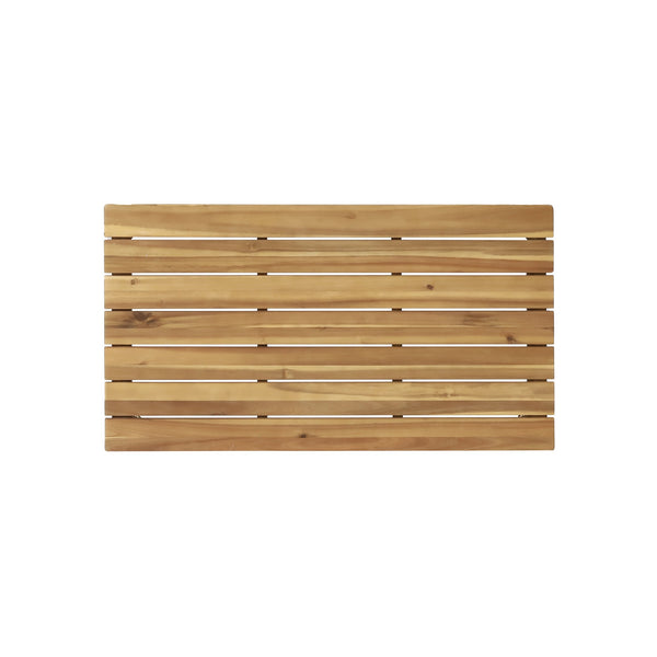 English Elm Christopher Knight Home® - BRYAN Teak Acacia Coffee Table - Rustic Outdoor Wood Accent 36.25" W Durable Weather-Resistant Design 72215.00