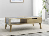 English Elm Steve Silver - Calgary - Sintered Stone Coffee Table - Brown