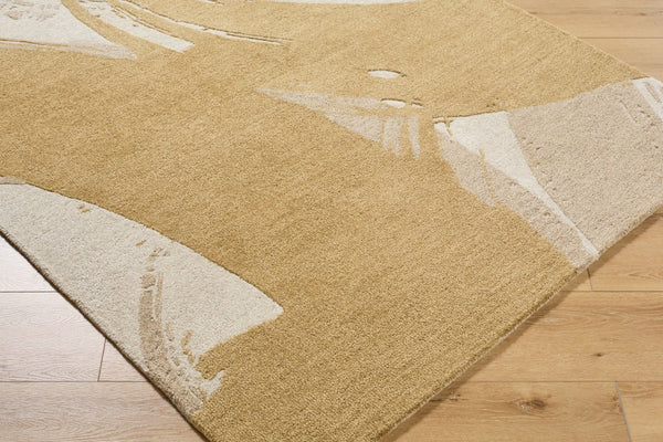 Livabliss Kubra Hand-tufted Wool Accent Rug Artisan Crafted for Entryways and Small Spaces Camel, Sandsto 9' x 12' KUB2300-912