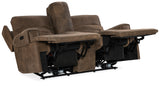 Hooker Furniture Wheeler Power Console Loveseat with Power Headrest SS762-PHZC2-085